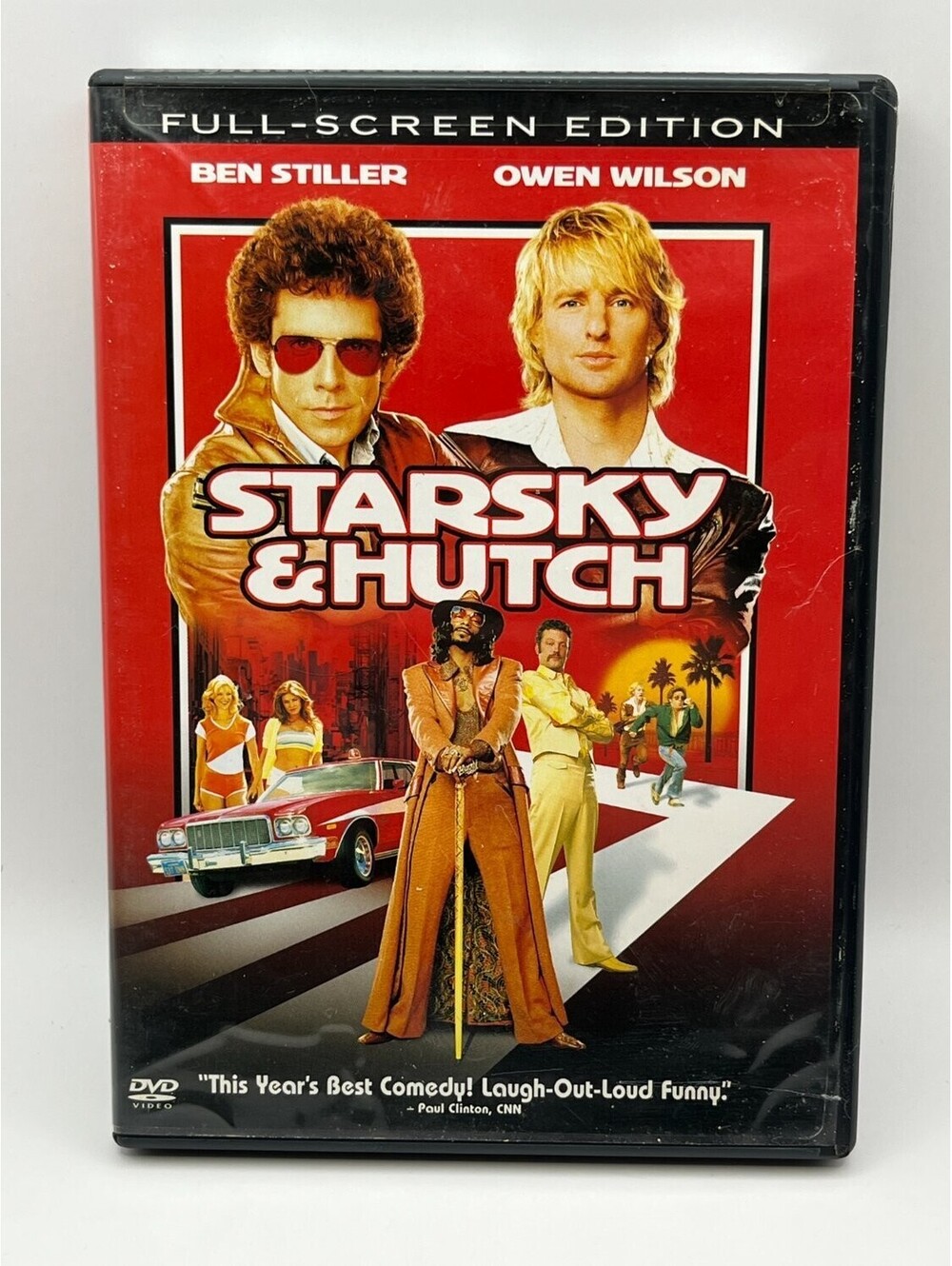 Starsky & Hutch DVD Full Screen Ben Stiller 2004 Comedy Todd Phillips